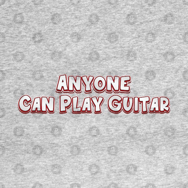 Anyone Can Play Guitar (radiohead) by QinoDesign